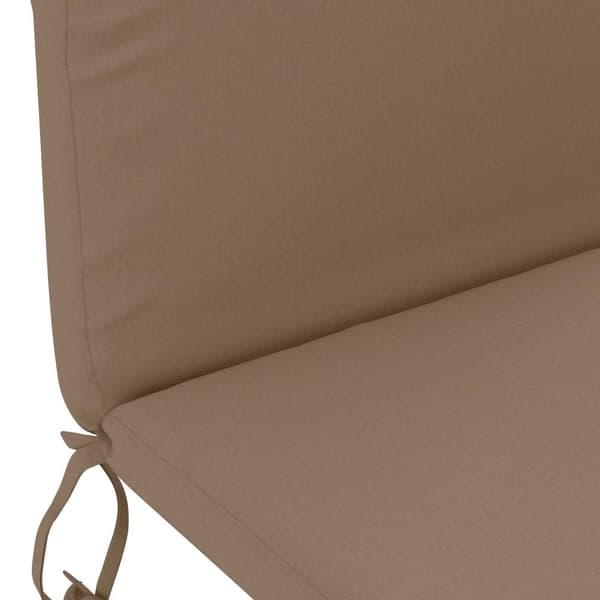 Solsängkudde GEMERT 100% Polyester Taupe 47 x 131 x 5 cm