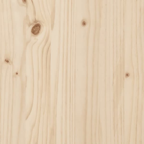 Sängram massiv furu 90x200 cm