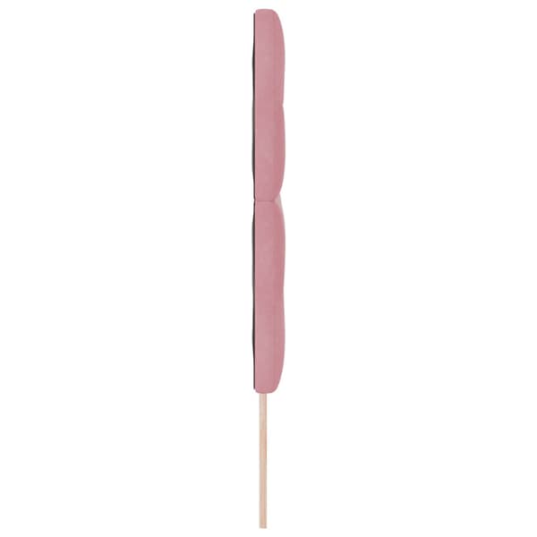 Huvudgavel Rosa 160 cm Sammet