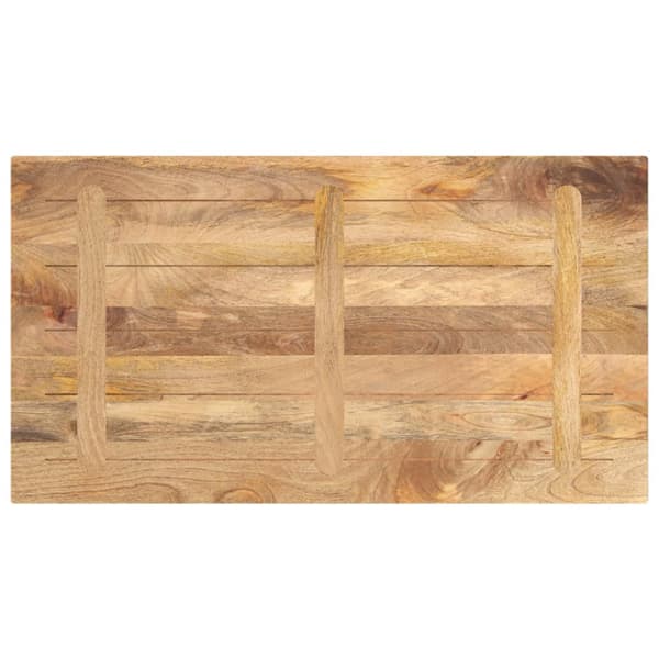 Bordsskiva 100x60x3,8 cm rektangulär massivt mango-trä