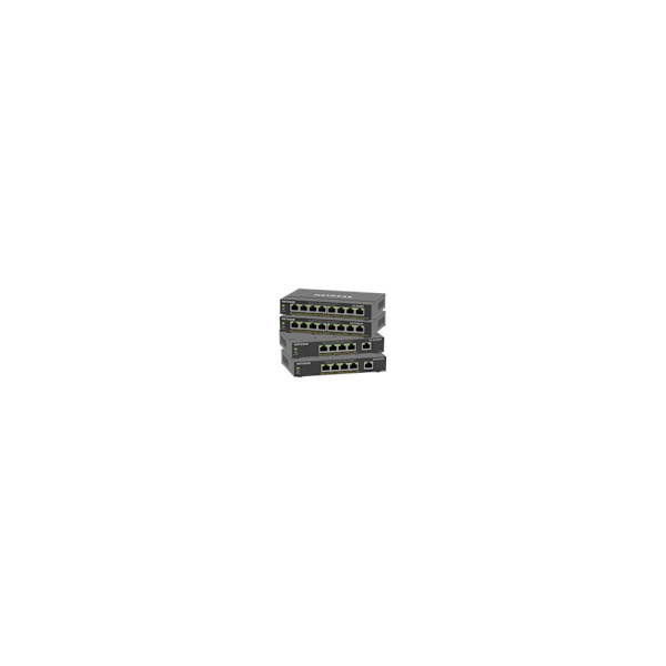NETGEAR Plus GS308EP - switch - 8 portar - smart