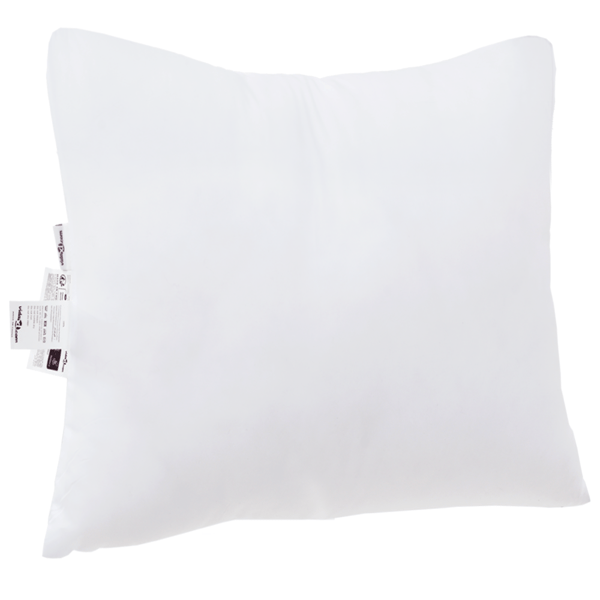 Kudde med kudde 2 pcs Vit 80 x 80 x 20 cm Polyester
