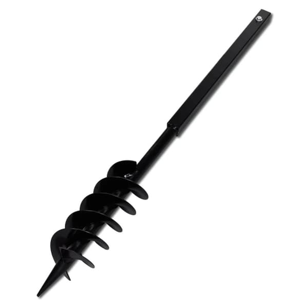 Jordborr 100 mm Stål inkl. förlängningsrör 9 meter