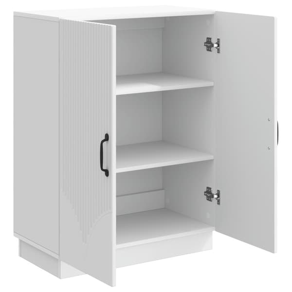 Sideboard Vit 66 x 34,5 x 87 cm Konstruerat trä