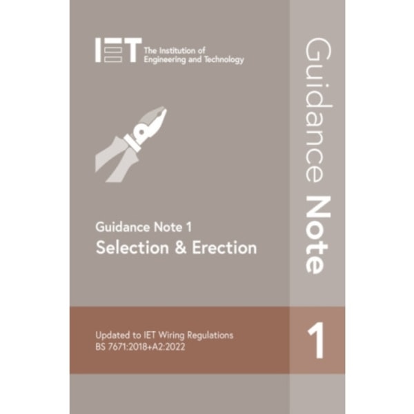 Guidance Note 1: Selection & Erection (häftad, eng)