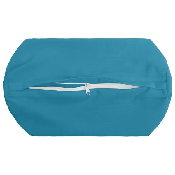 Kuddöverdrag 2 st HEERLEN Ljusblå Ø 15 x 40 cm Polyester