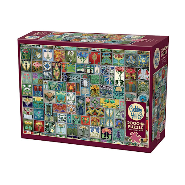 Tilework, Pussel, 2000 bitar, Cobble Hill