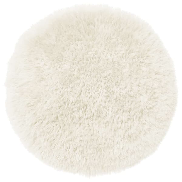 Kuddöverdrag 2 st HEERLEN Vit Ø 40 cm PV Fleece