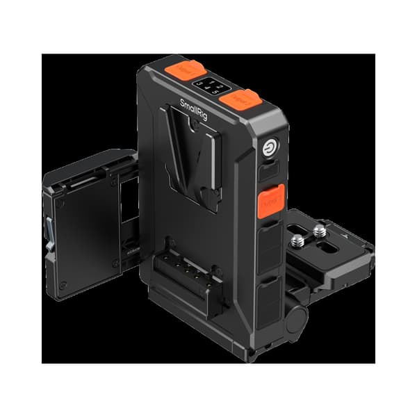 SmallRig 5899 Intelligent V-Mount Battery Adapter Plate Compatible with Arca-Swiss
