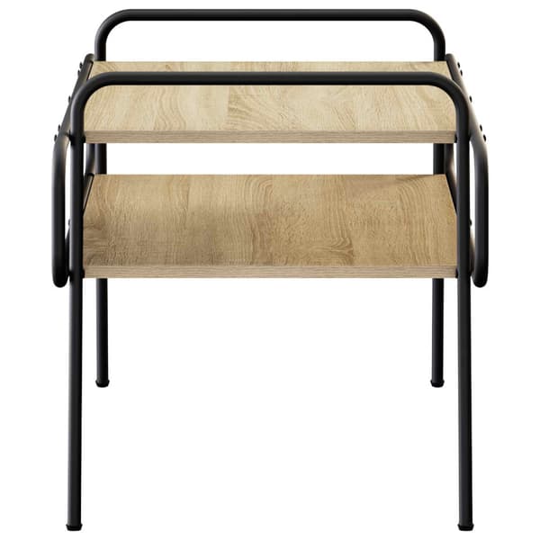 Kaffeebord Sonoma-ek 70 x 50 x 51 cm Konstruerat trä