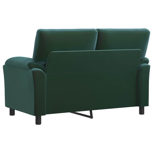 Soffa Mörkgrön 154 x 85 x 93 cm Sammet