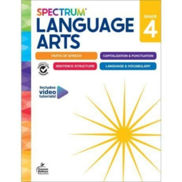Spectrum Language Arts Workbook Grade 4 (häftad, eng)