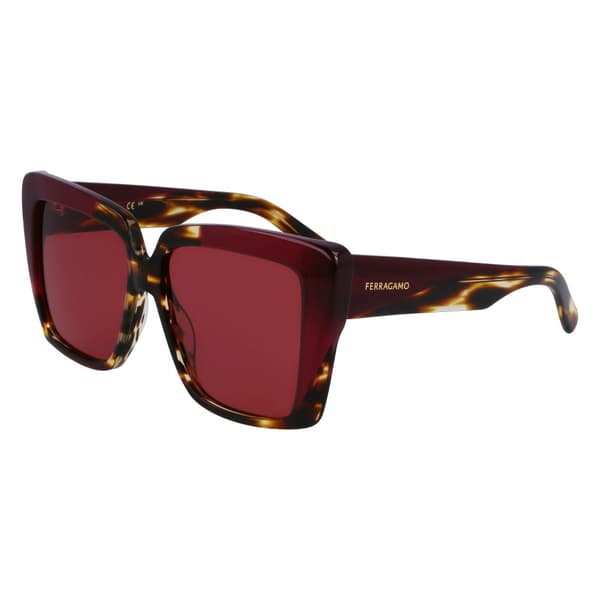 FERRAGAMO SF1060SN-215 - Solglasögon Dam (55/14/140)