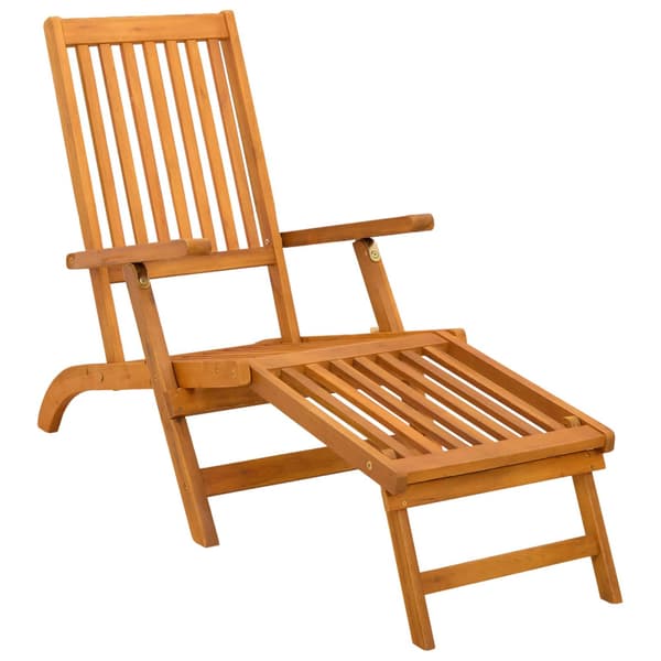 Reclining och Fällbar Solstol 2 pcs Grå 55 x 146 x 91 cm