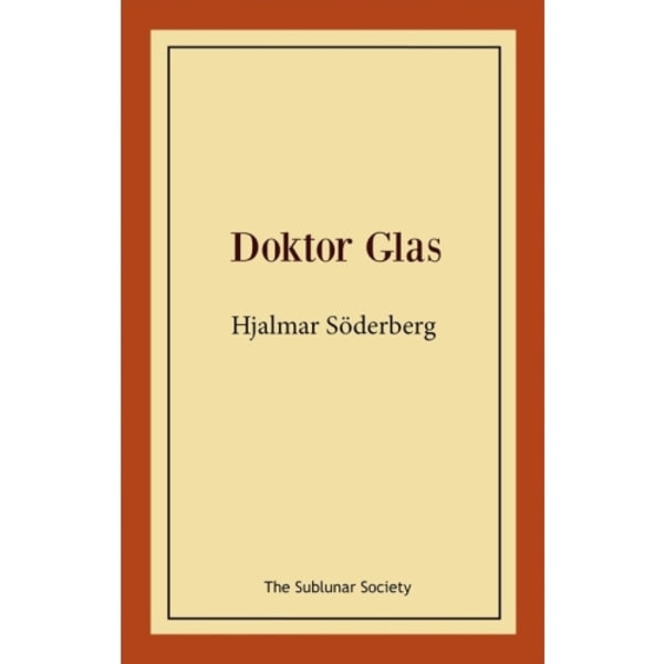 Doktor Glas (häftad)