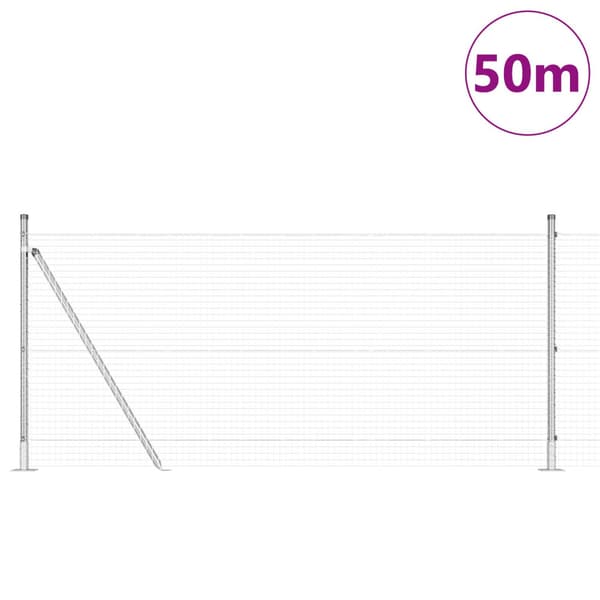 Stängselstolpe Silver