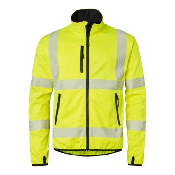 7721 Softshell Hi-Vis Fluorescent yellow/black Unisex