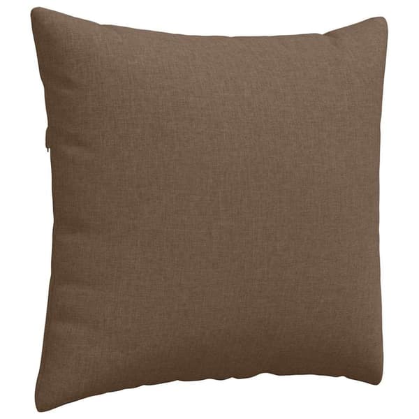 Sofakuddar 2 pcs Brun 45 x 45 cm tyg