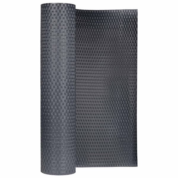 Balkong Skärm Mörkgrå 500 x 80 cm konstrotting