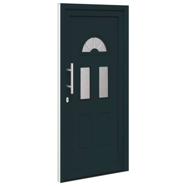 Framdörr Antracit 98 x 198 cm PVC