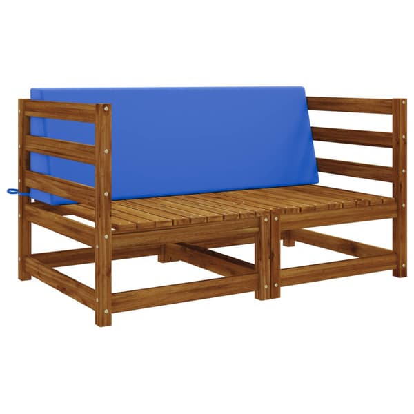 Ryggkudde SOEST 100% Polyester Kungsblå 120 x 20 x 40 cm