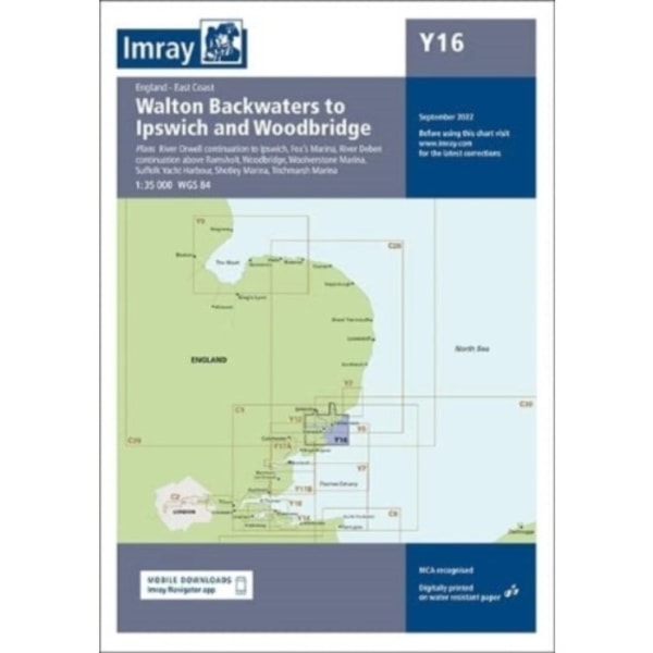 Imray Chart Y16