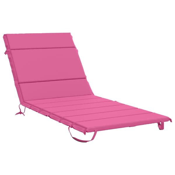 Solstol Kudde GEMERT 100% Polyester Rosa 200 x 80 x 3 cm