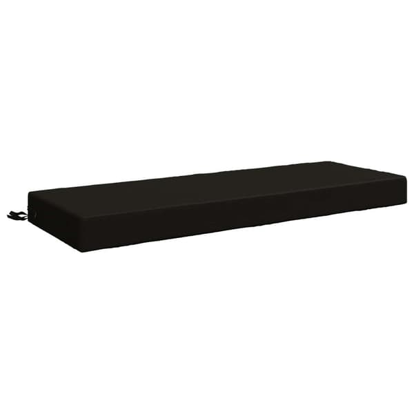 Sittkudde SOEST 100% Polyester Svart 120 x 40 x 10 cm