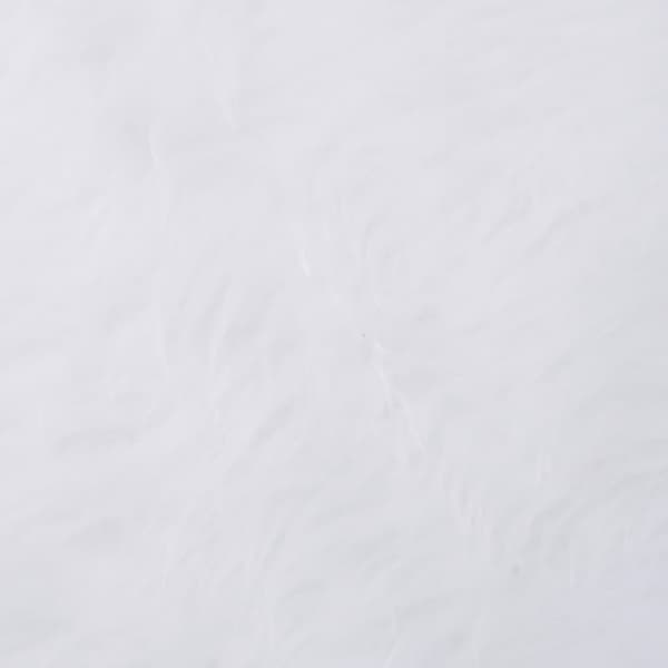 Julgranskjol vit 122 cm fuskpäls