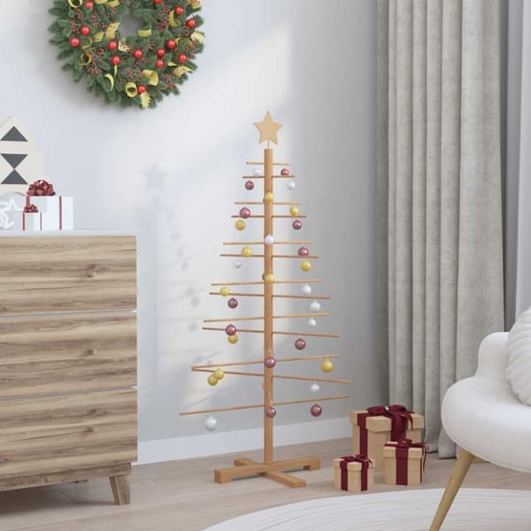 Träjulgran Brun 125 cm Bambu