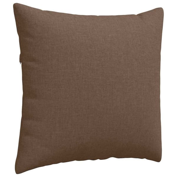Sofakuddar 2 pcs Brun 50 x 50 cm tyg