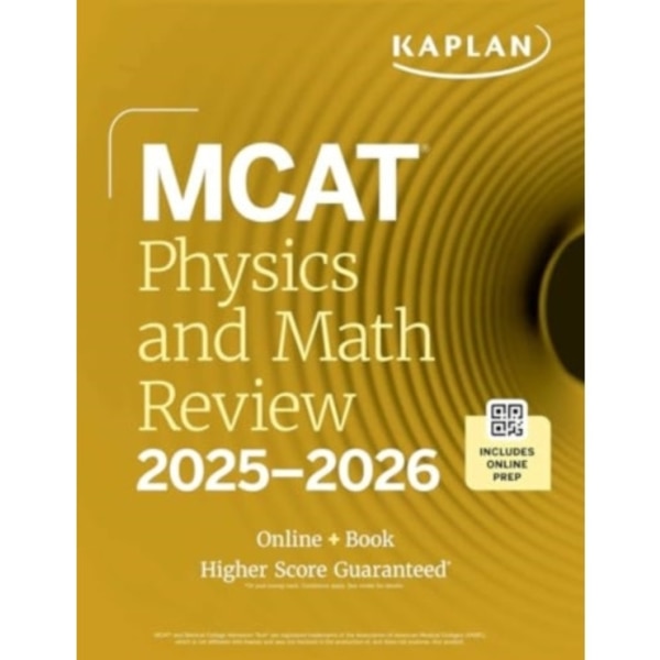 MCAT Physics and Math Review 2025-2026 (häftad, eng)