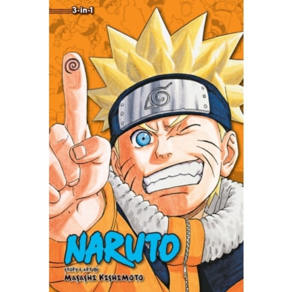 Naruto (3-in-1 Edition), Vol. 8 (häftad, eng)