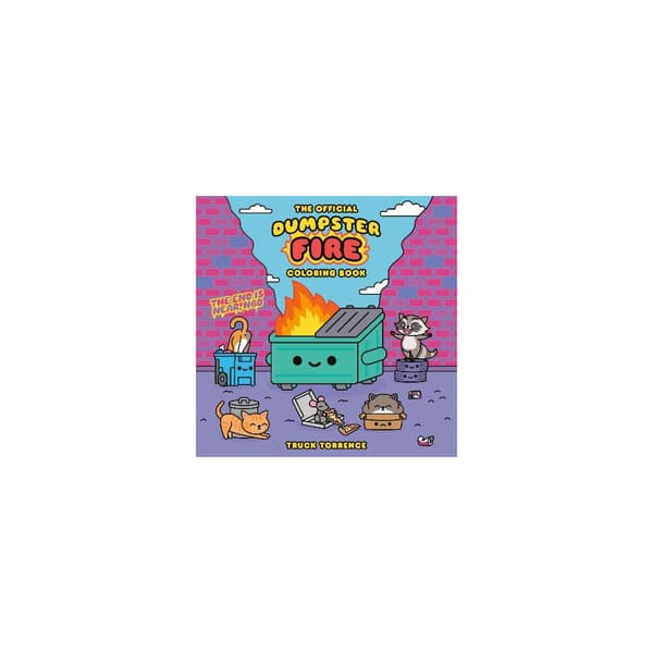 The Official Dumpster Fire Coloring Book (häftad, eng)