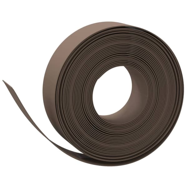 Rabattkant brun 2 st 10 m 15 cm polyeten