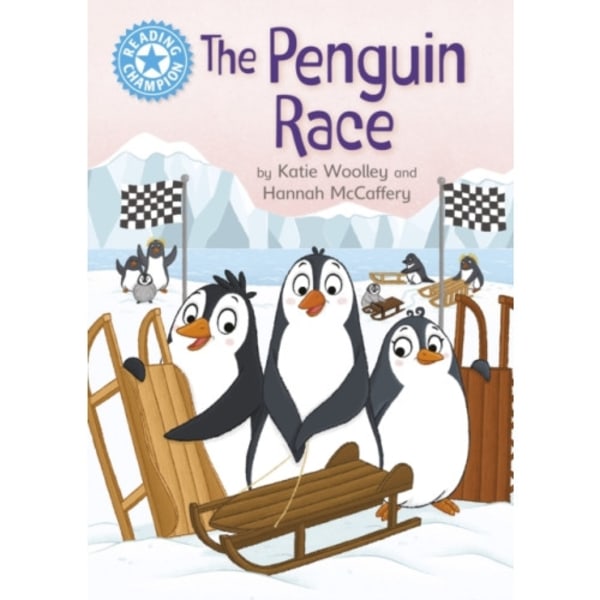 Reading Champion: The Penguin Race (inbunden, eng)