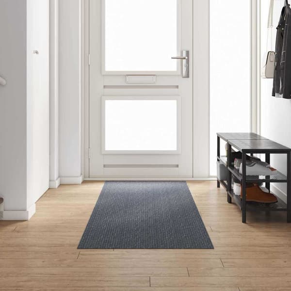 Matta-runner Grå 80 x 300 cm tyg