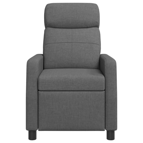 Recliner Mörkgrå Tyg