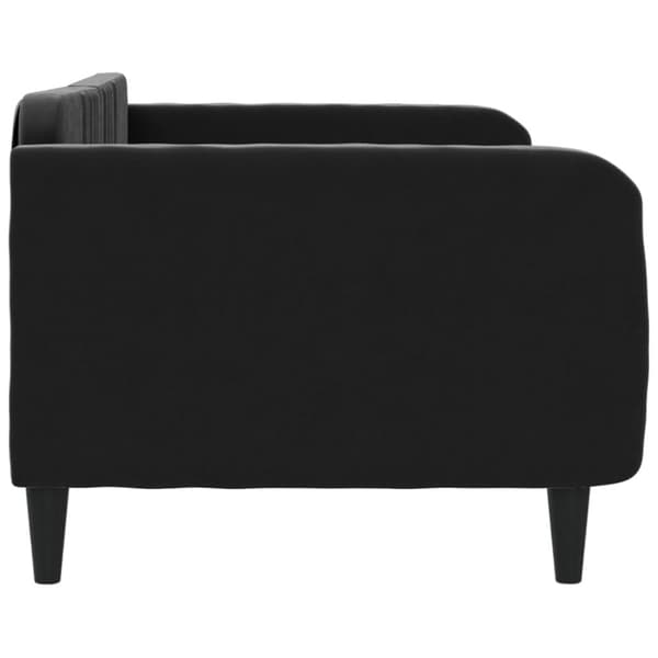 Dagbädd svart 90x200 cm sammet