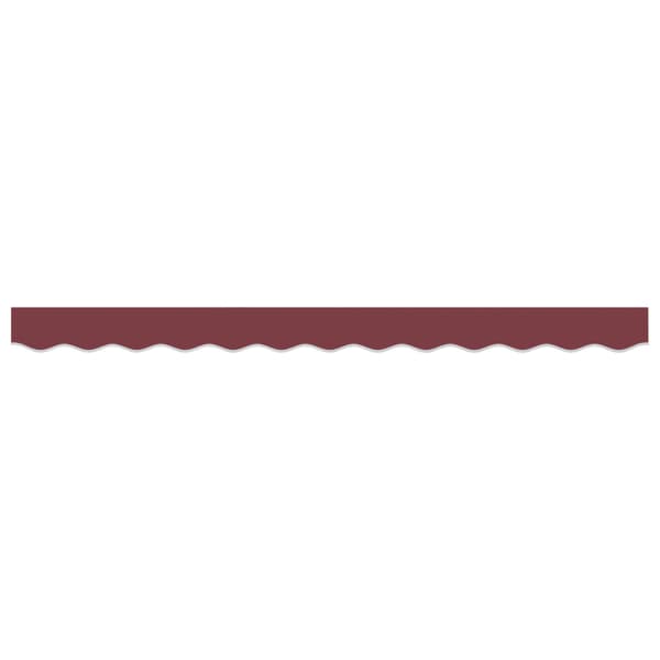 Markiskappa Ersättning Burgundy Rand 2,5 m Polyester