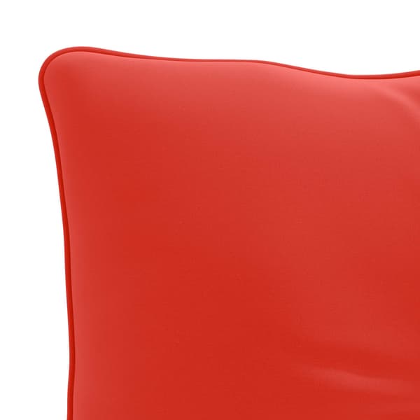 Ryggkudde PUTTEN 100% Polyester Röd 70 x 40 x 10 cm