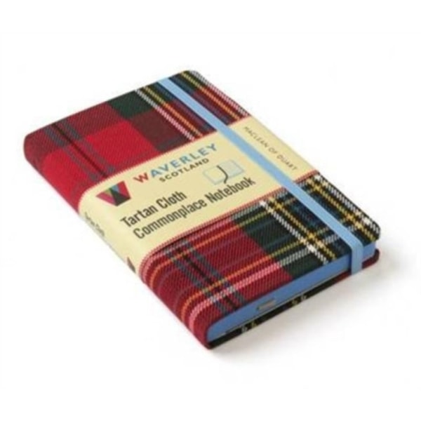 Waverley (M): Maclean of Duart Tartan Cloth Commonplace Pocket Notebook (inbunden, eng)