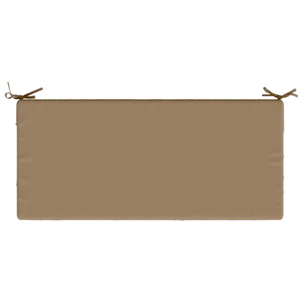 2-delade Bänk Kuddar SOEST 2 st 100% Polyester Taupe