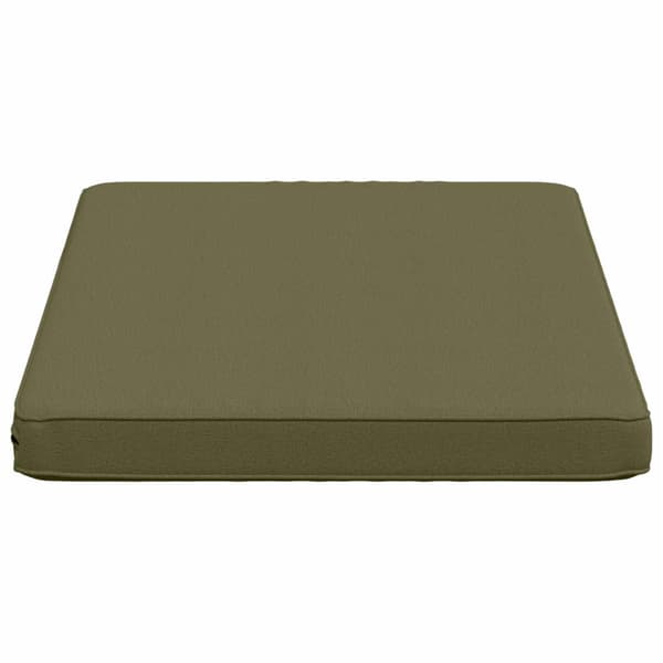 1-delad Bänk Kudde VUGHT 100% Polyester Olivgrön 60 x 50 x 5 cm