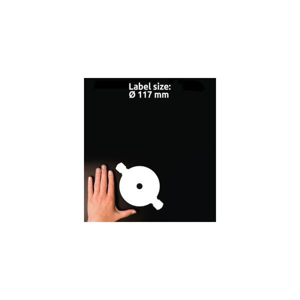 Etikett AVERY CD laser/inkjet 50/fp