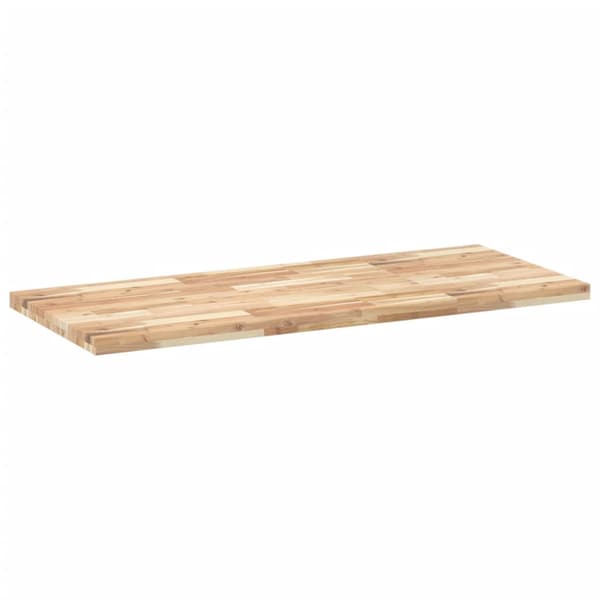 Bordsskiva rektangulär 120x60x4 cm massivt akaciaträ