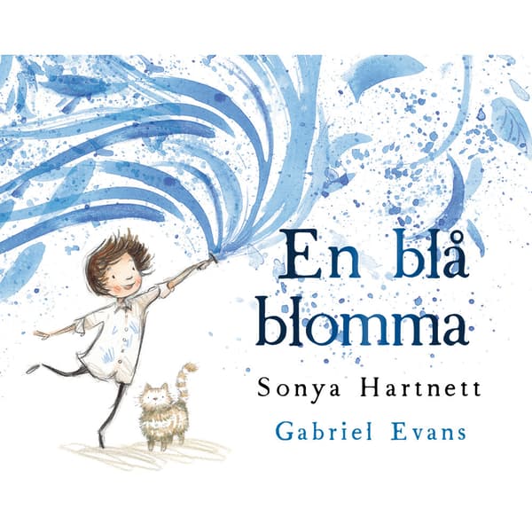 En blå blomma (inbunden)
