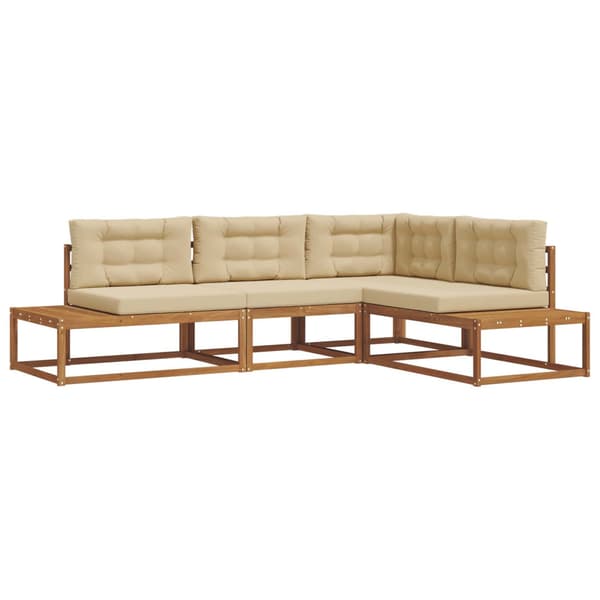 Utomhussoffset Naturlig och Beige