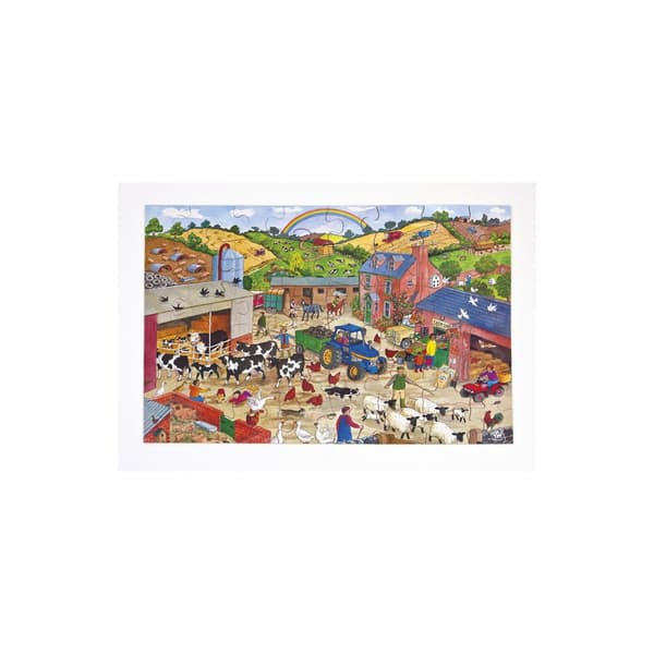 Golvpussel bondgård 60x40cm