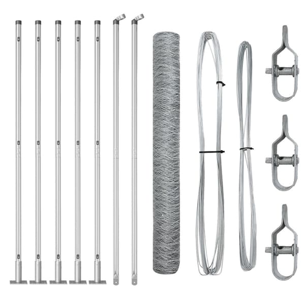 Stängselstolpe Silver